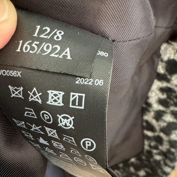 NWT All Saints Leopard Print Oversized Coat - Picture 8 of 8